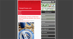 Desktop Screenshot of designpresse.com